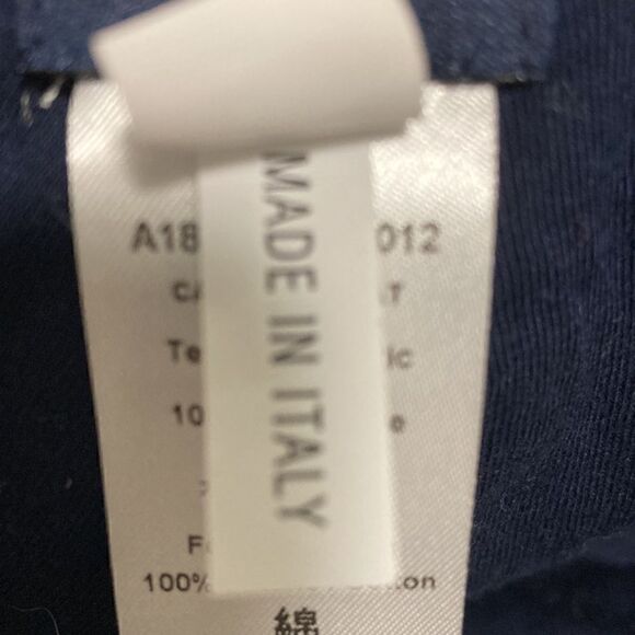 IL Gufo Kids Textured Pull On Hat with Flaps. Navy Blue. 12-18 months. - Picture 6 of 7